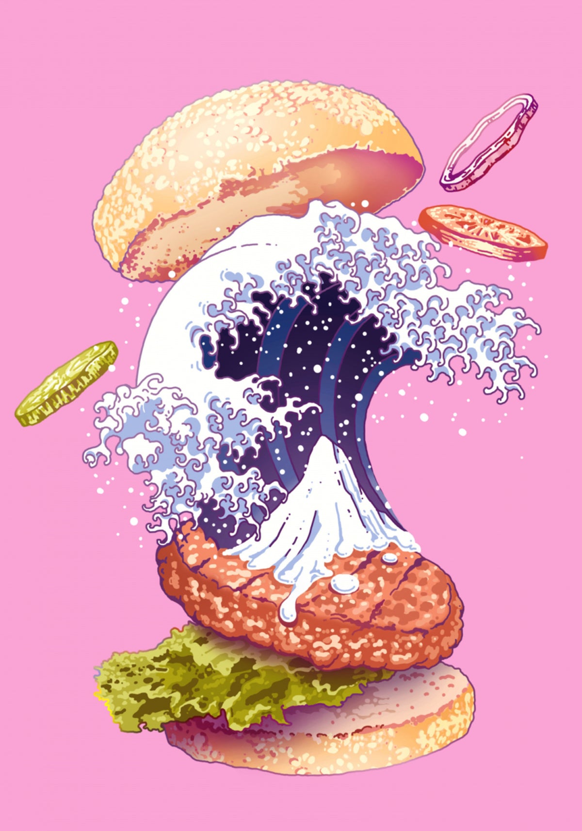 Dynamische Wave Burger
