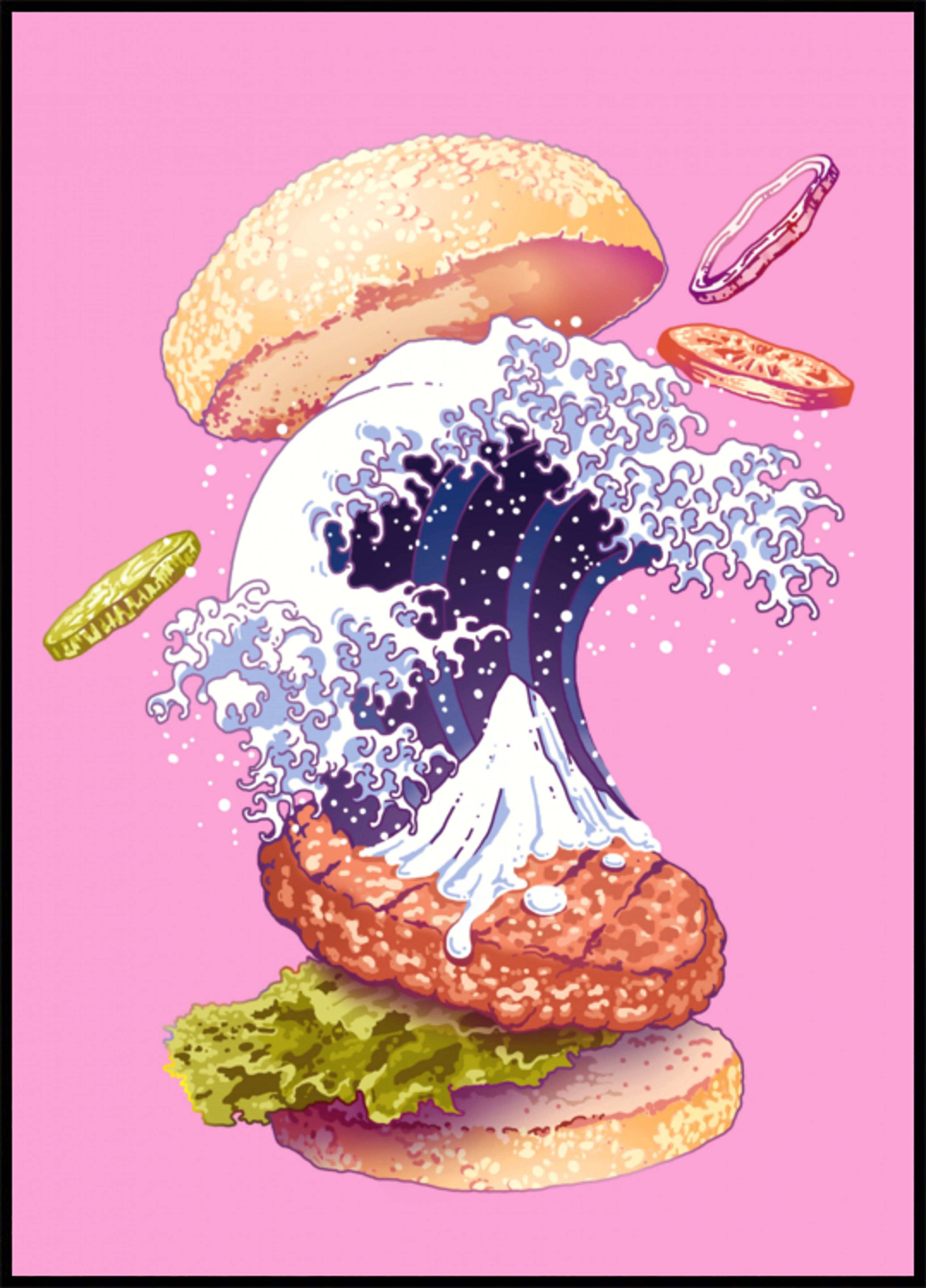 Dynamische Wave Burger