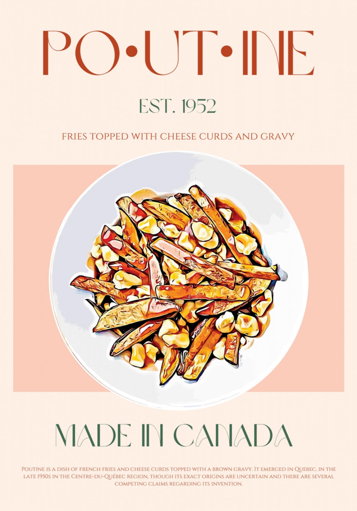 Klassieke Canadese Poutine