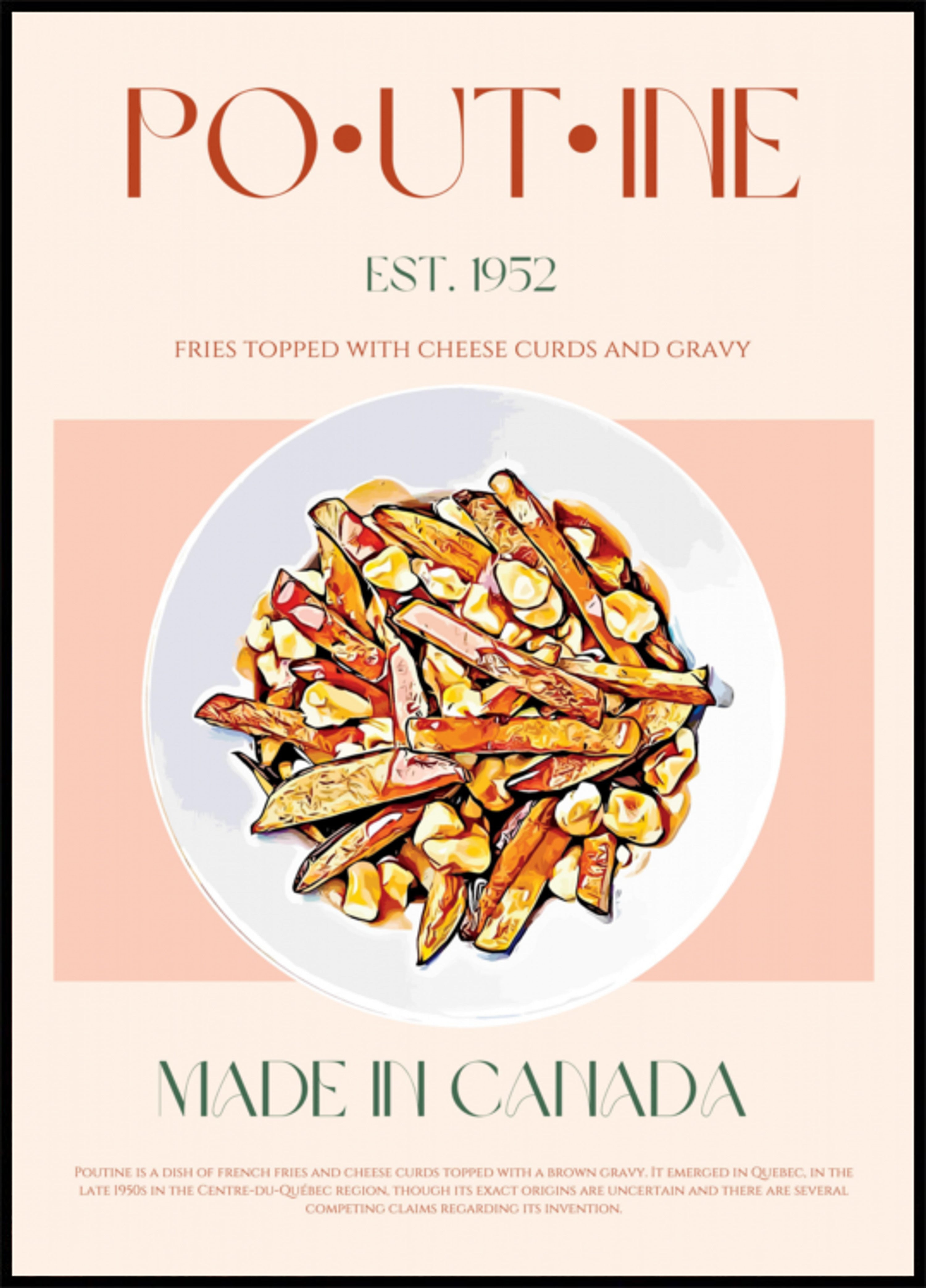 Klassieke Canadese Poutine