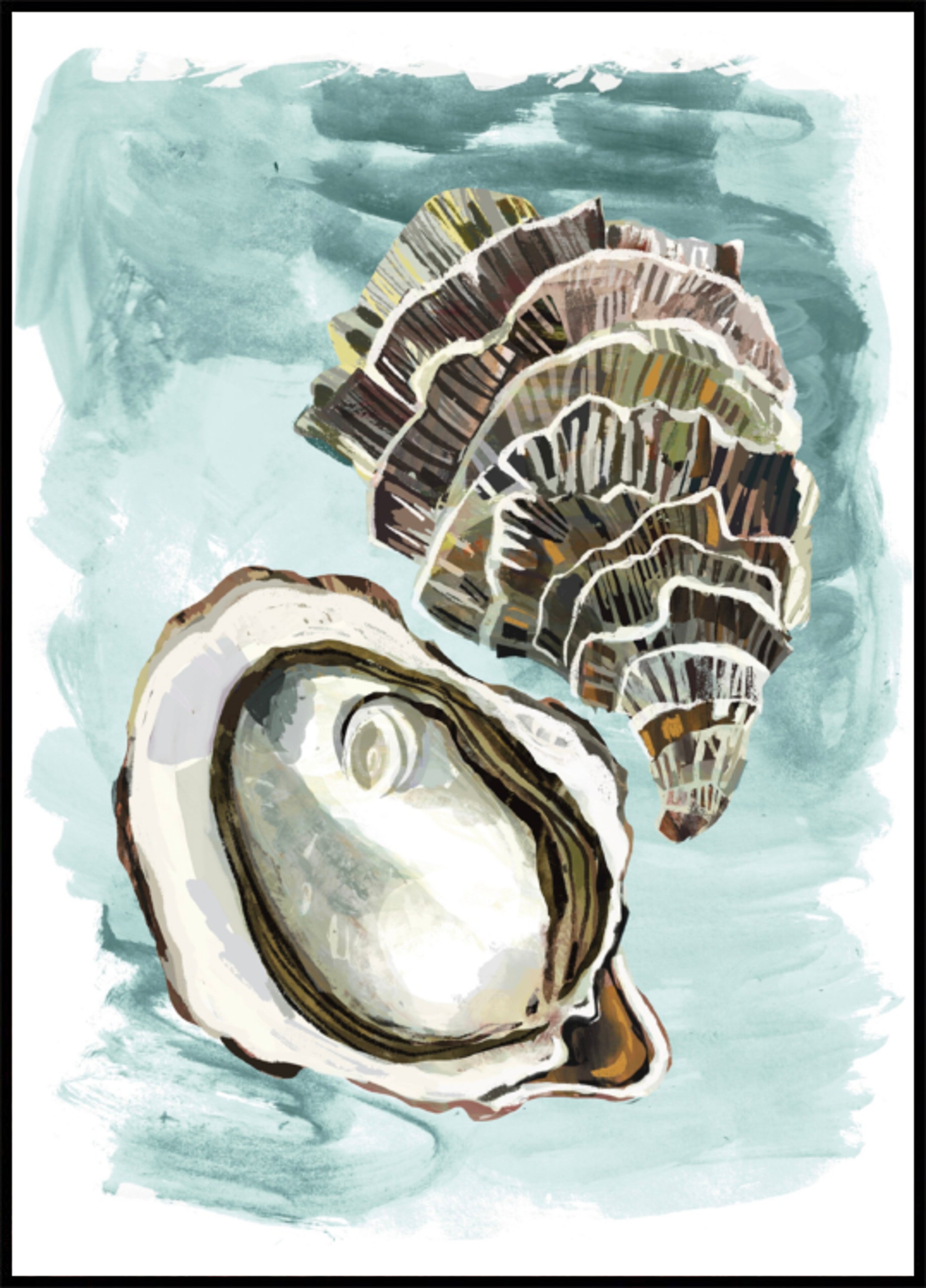 Oceaan verse oesters
