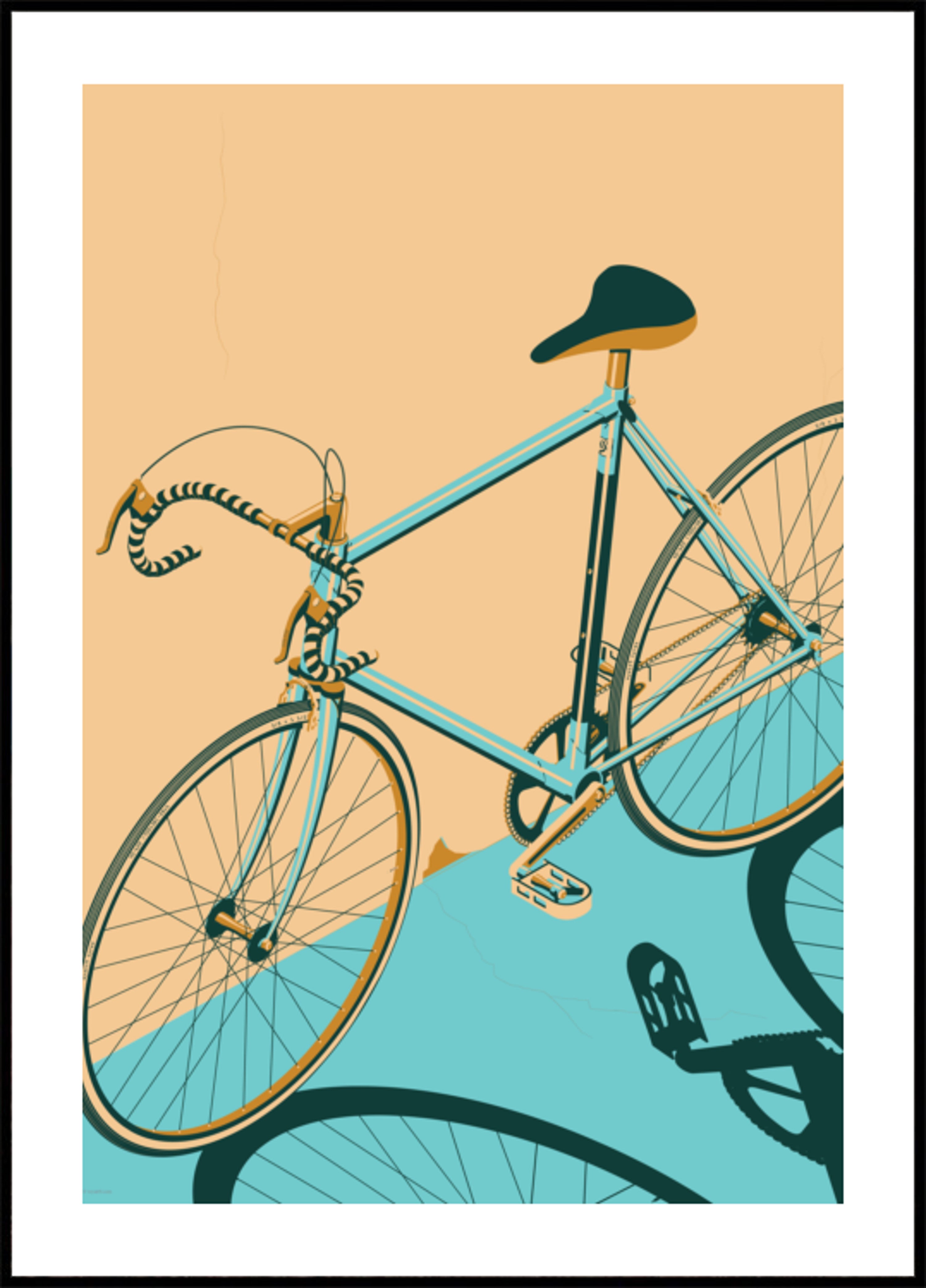 Retro racefiets