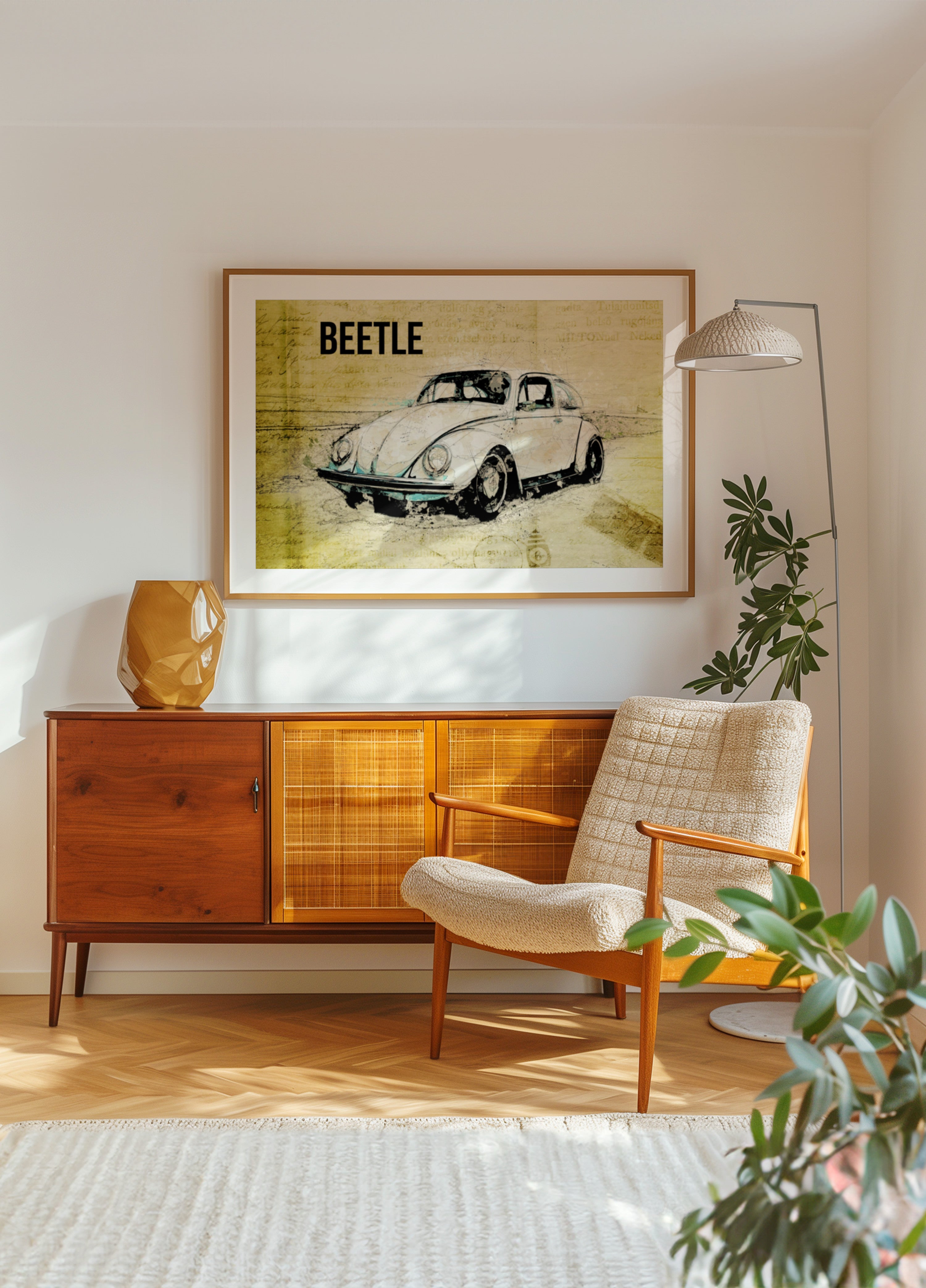 Vintage auto schets