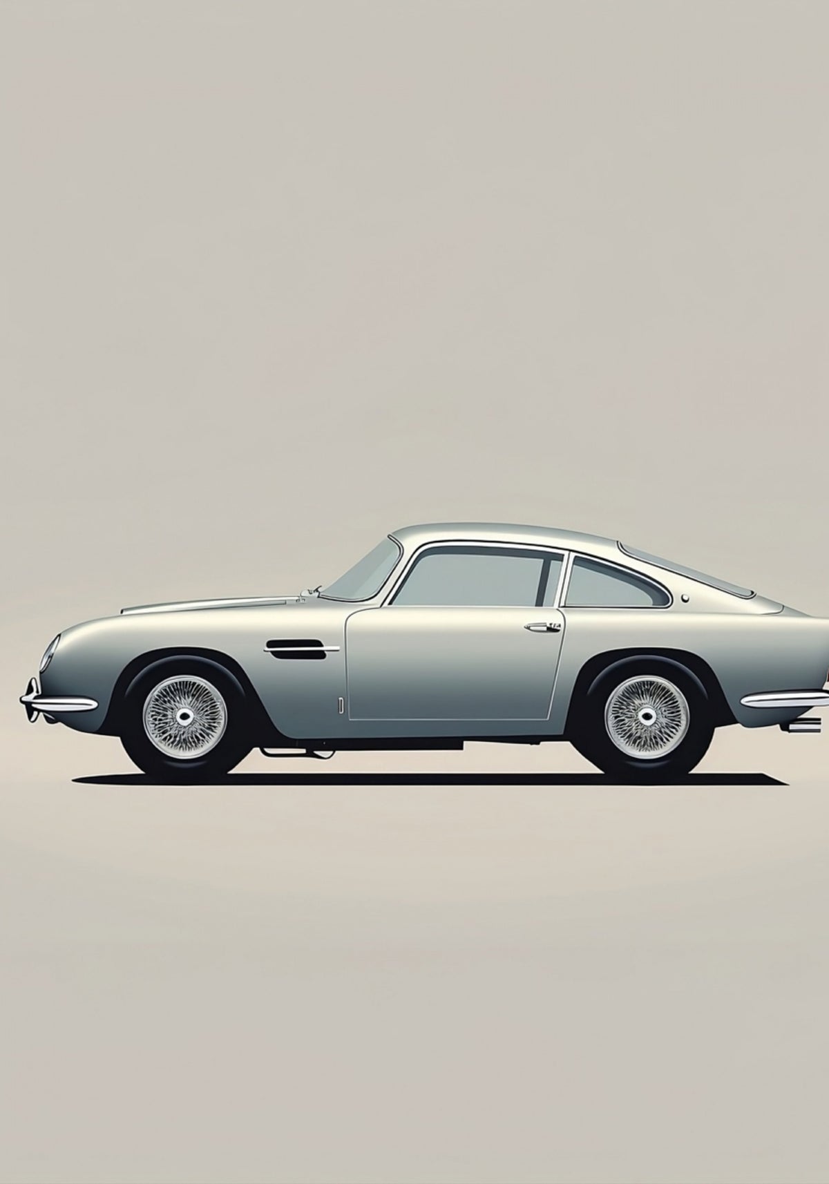 Elegante vintage coupé