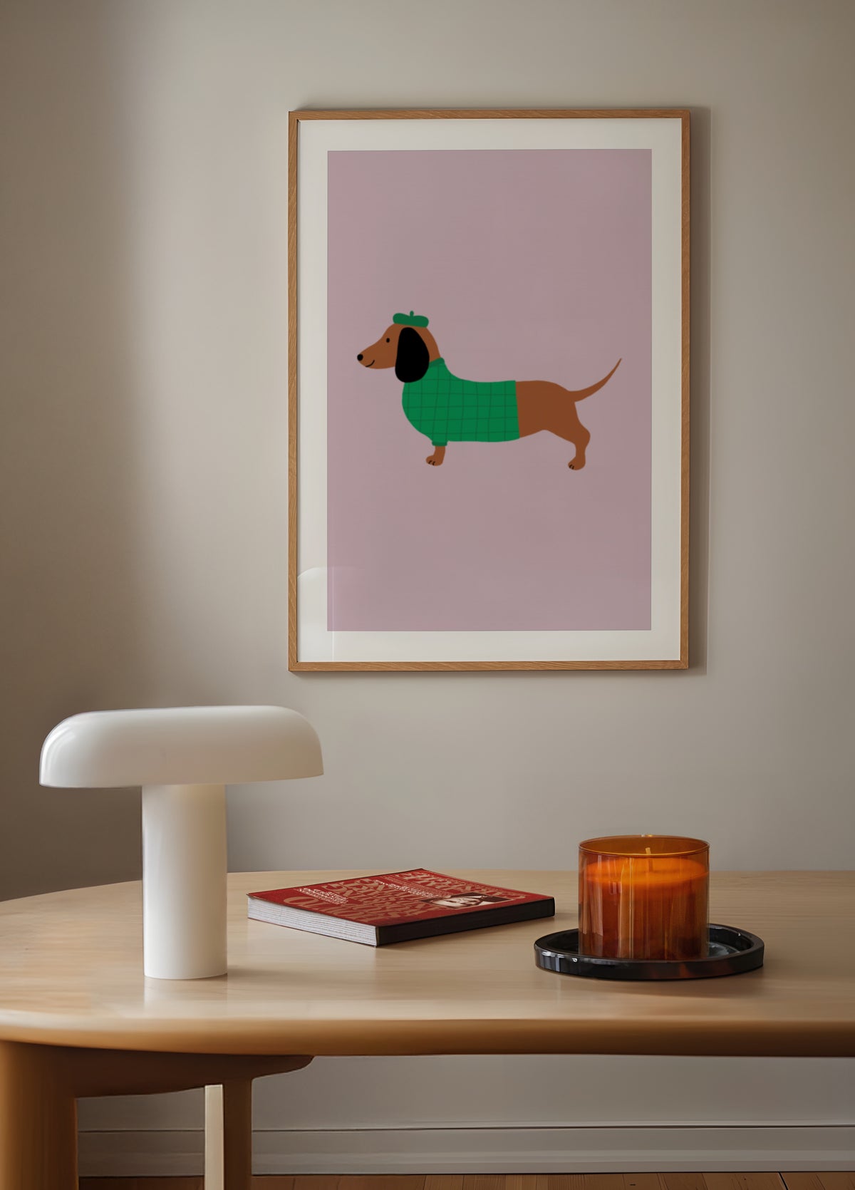 Dapper hond in trui