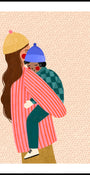 Liefdevolle winteromhelzing