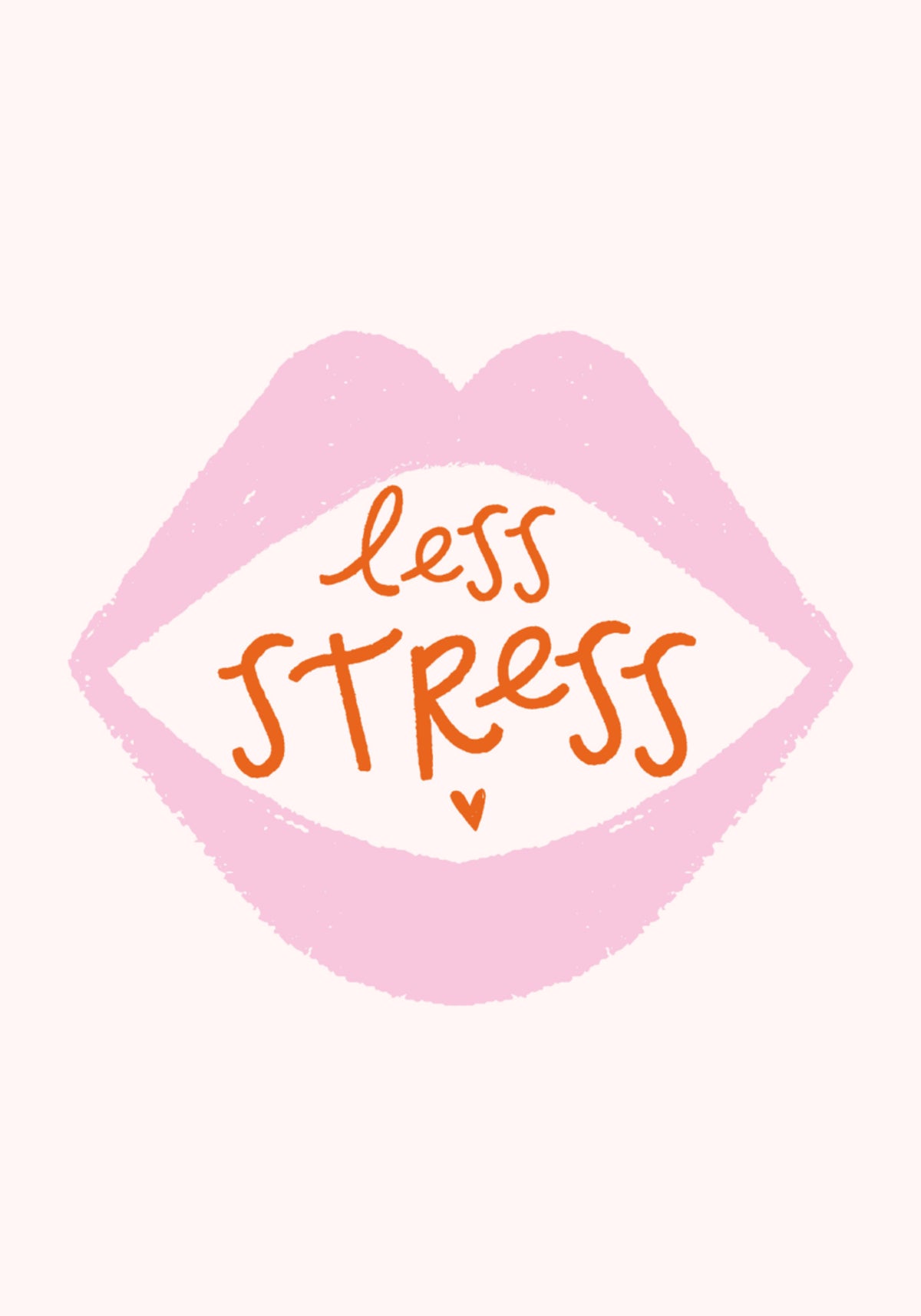Minder stresslippen