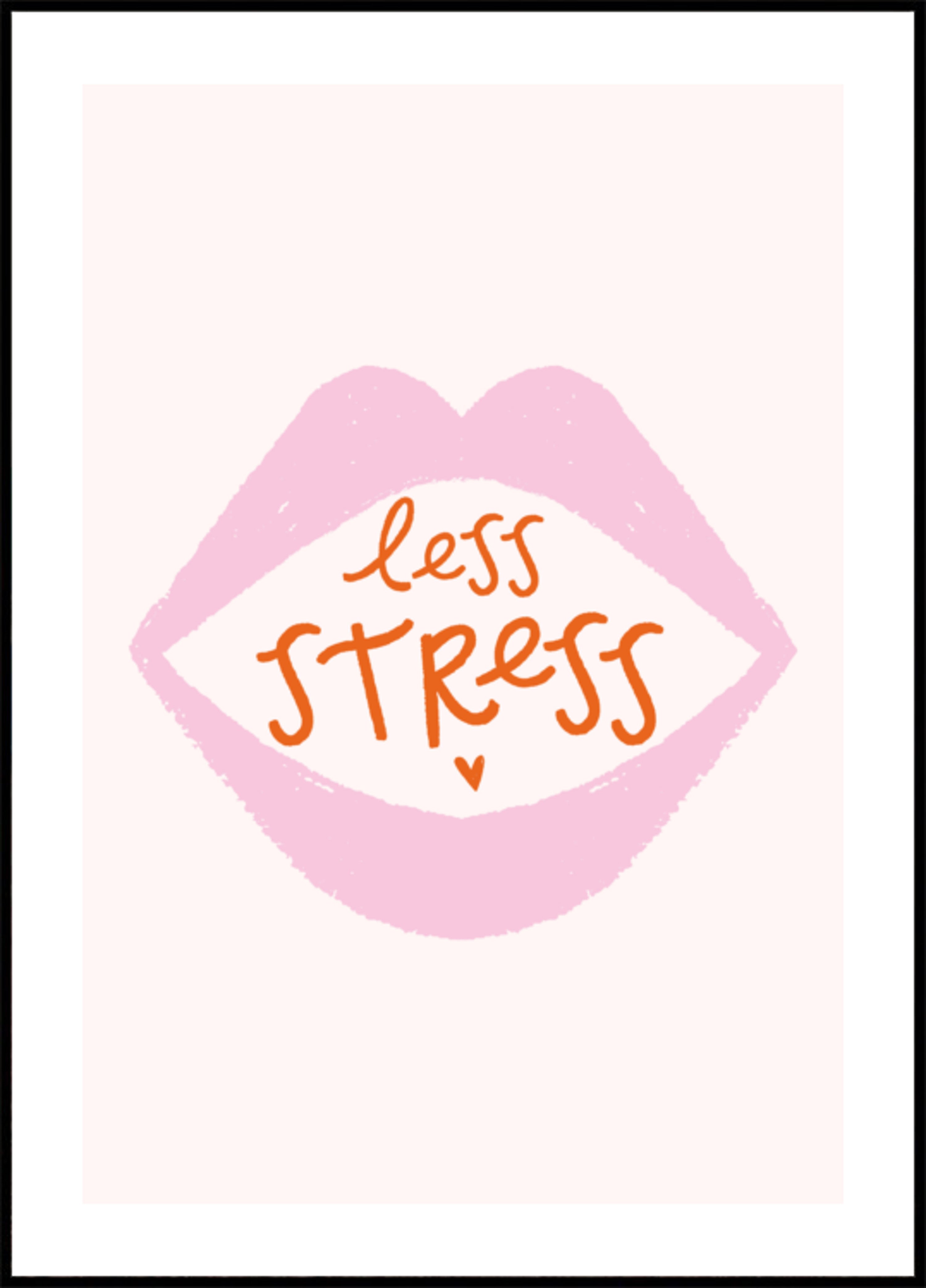 Minder stresslippen