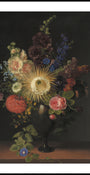 A Porphyry Vase With Cactus Grandiflora and Other Flowers By C. D. Fritzsch