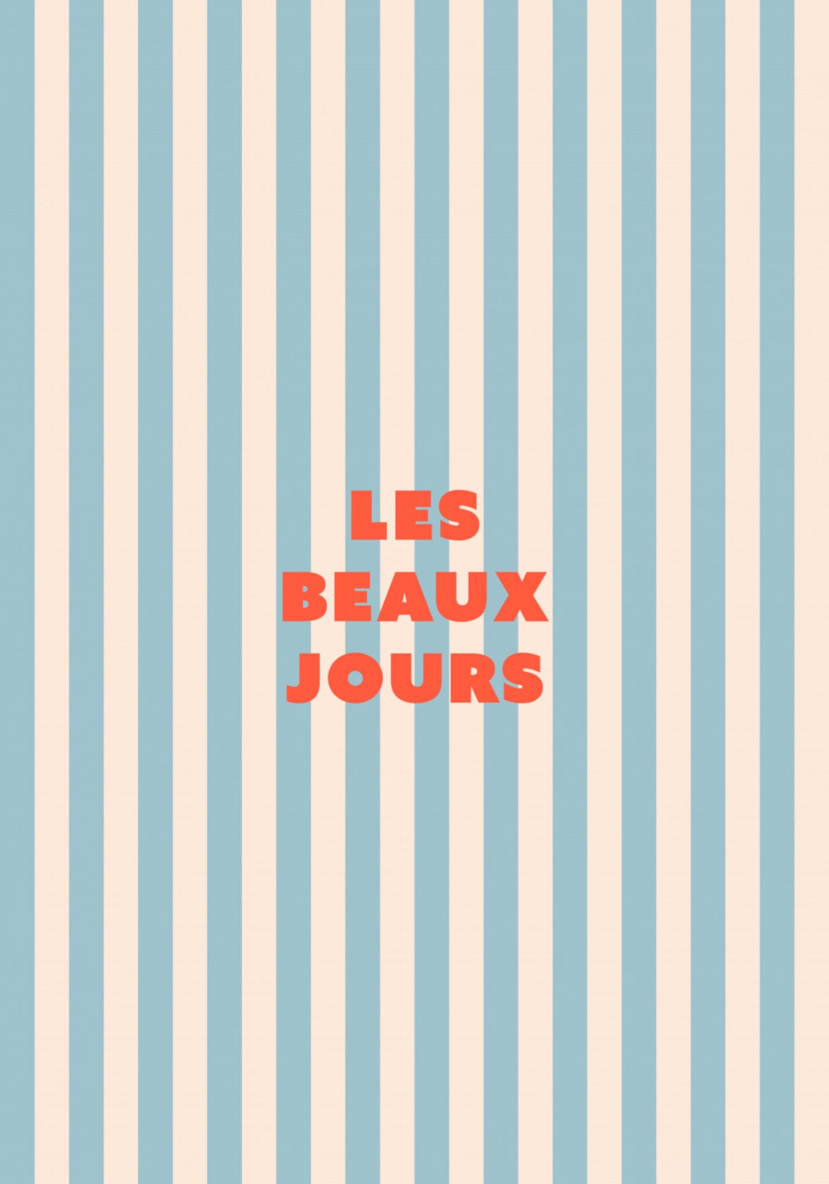 Les Beaux Jours-strepen