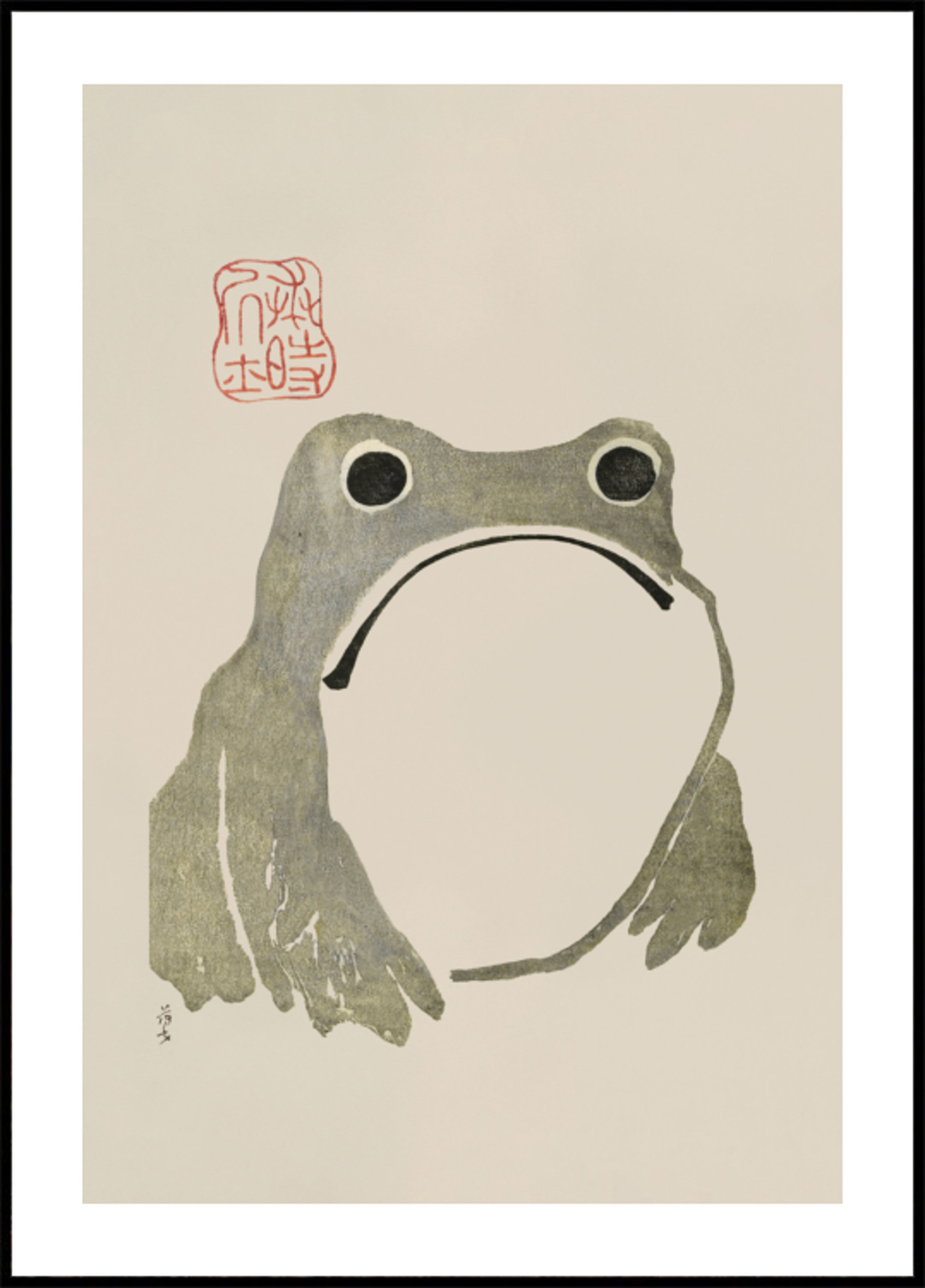 Grumpy Frog I origineel