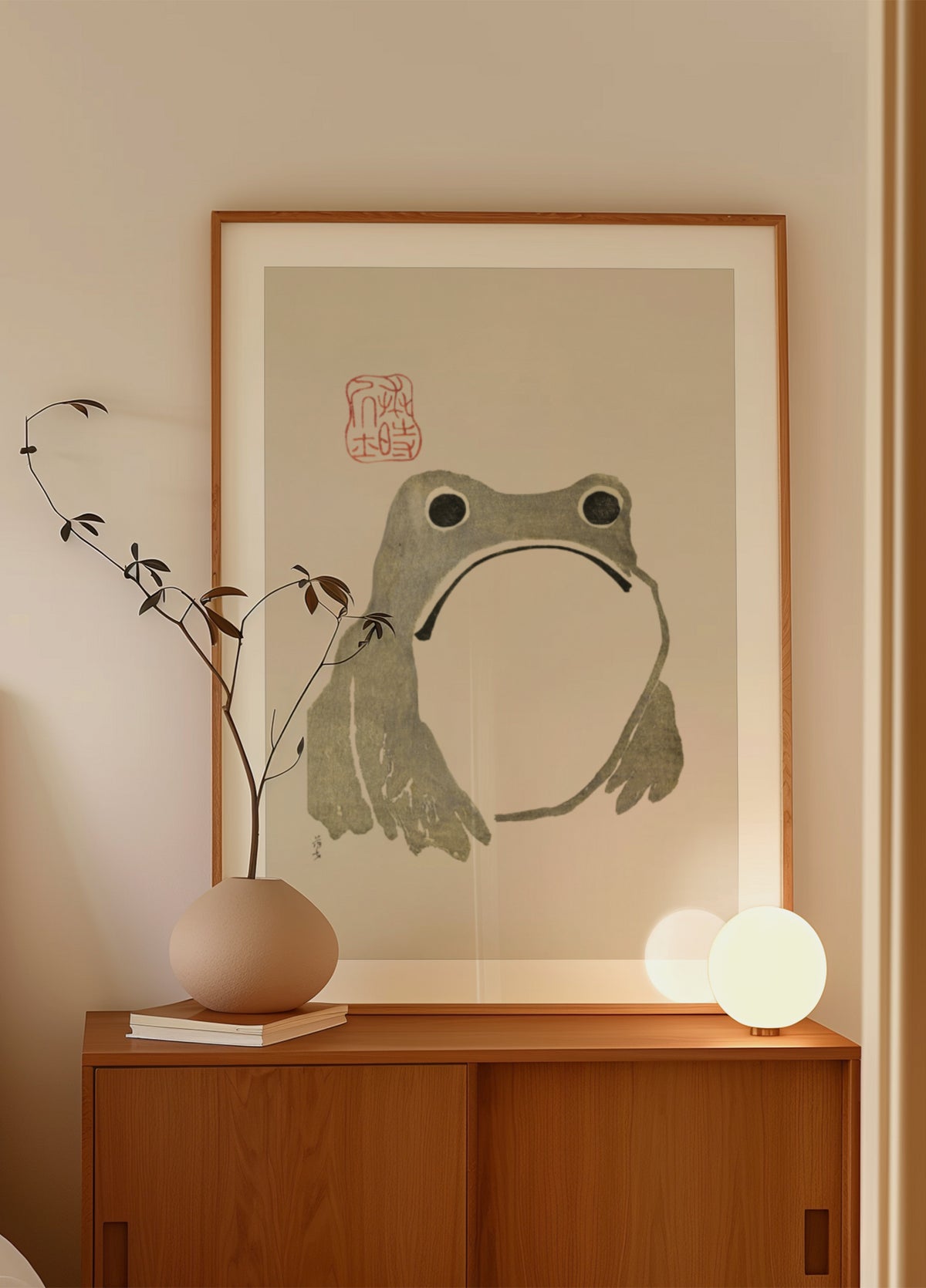 Grumpy Frog I origineel