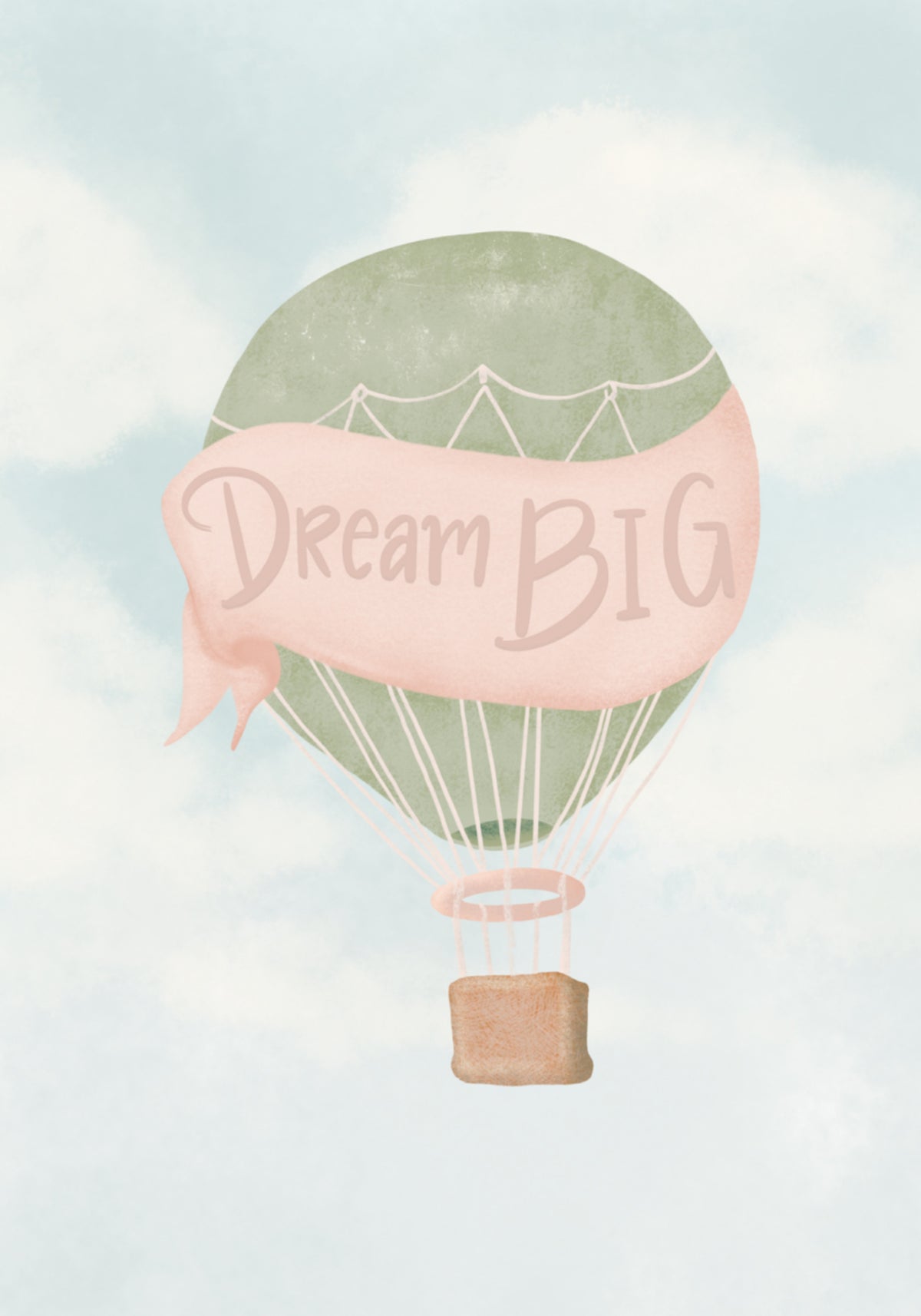 Droom grote heteluchtballon