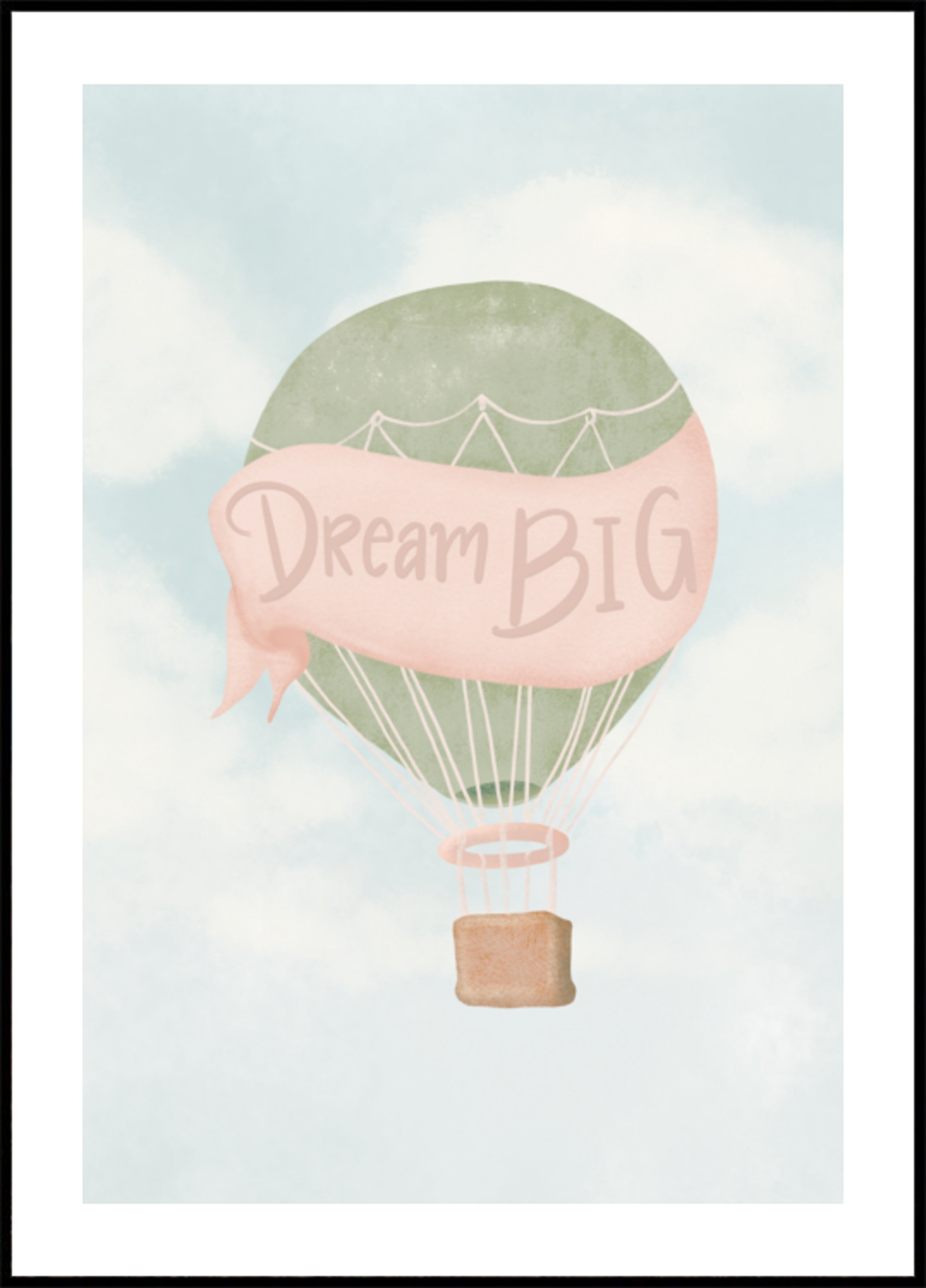 Droom grote heteluchtballon