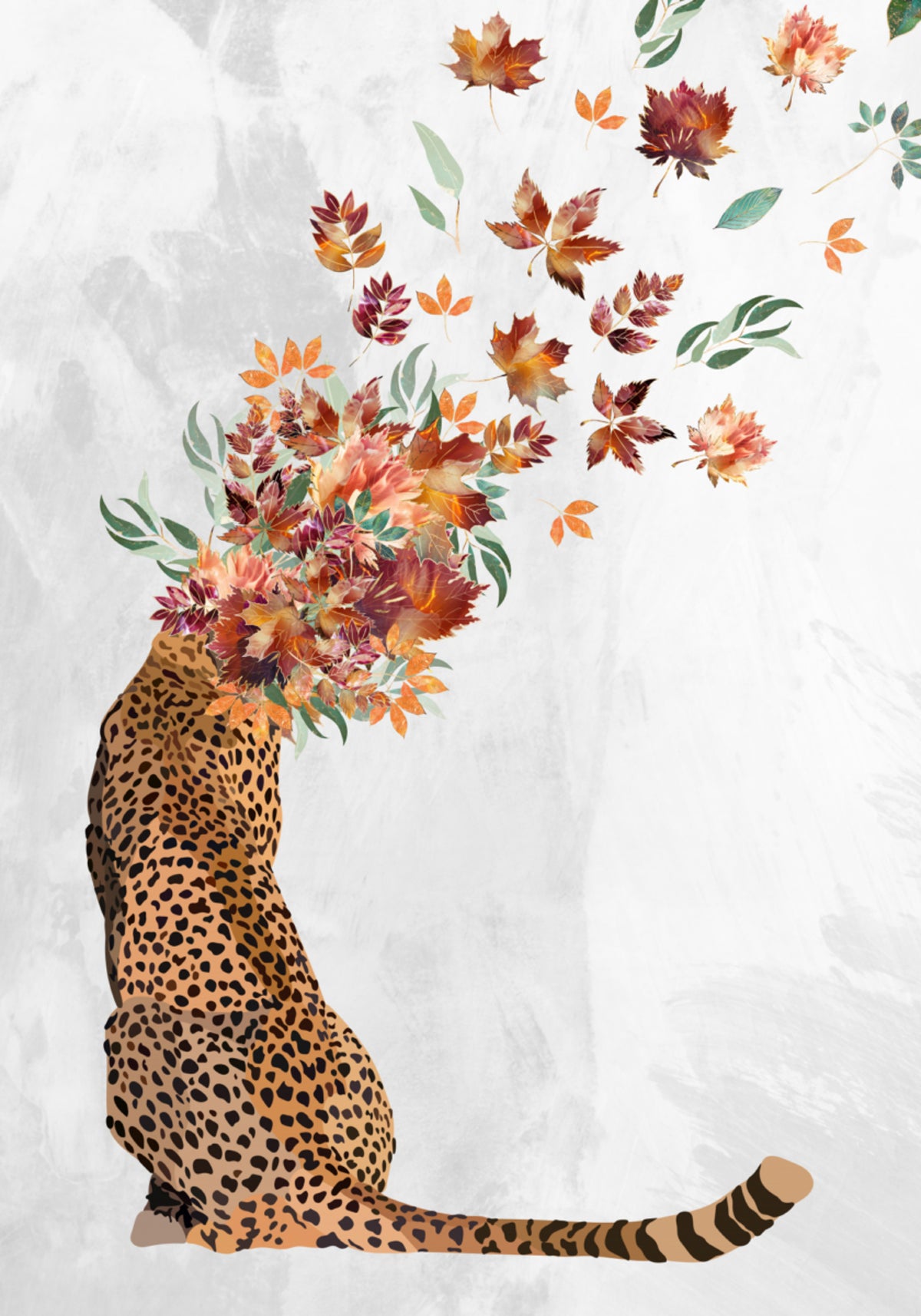 Herfstblad Cheetah