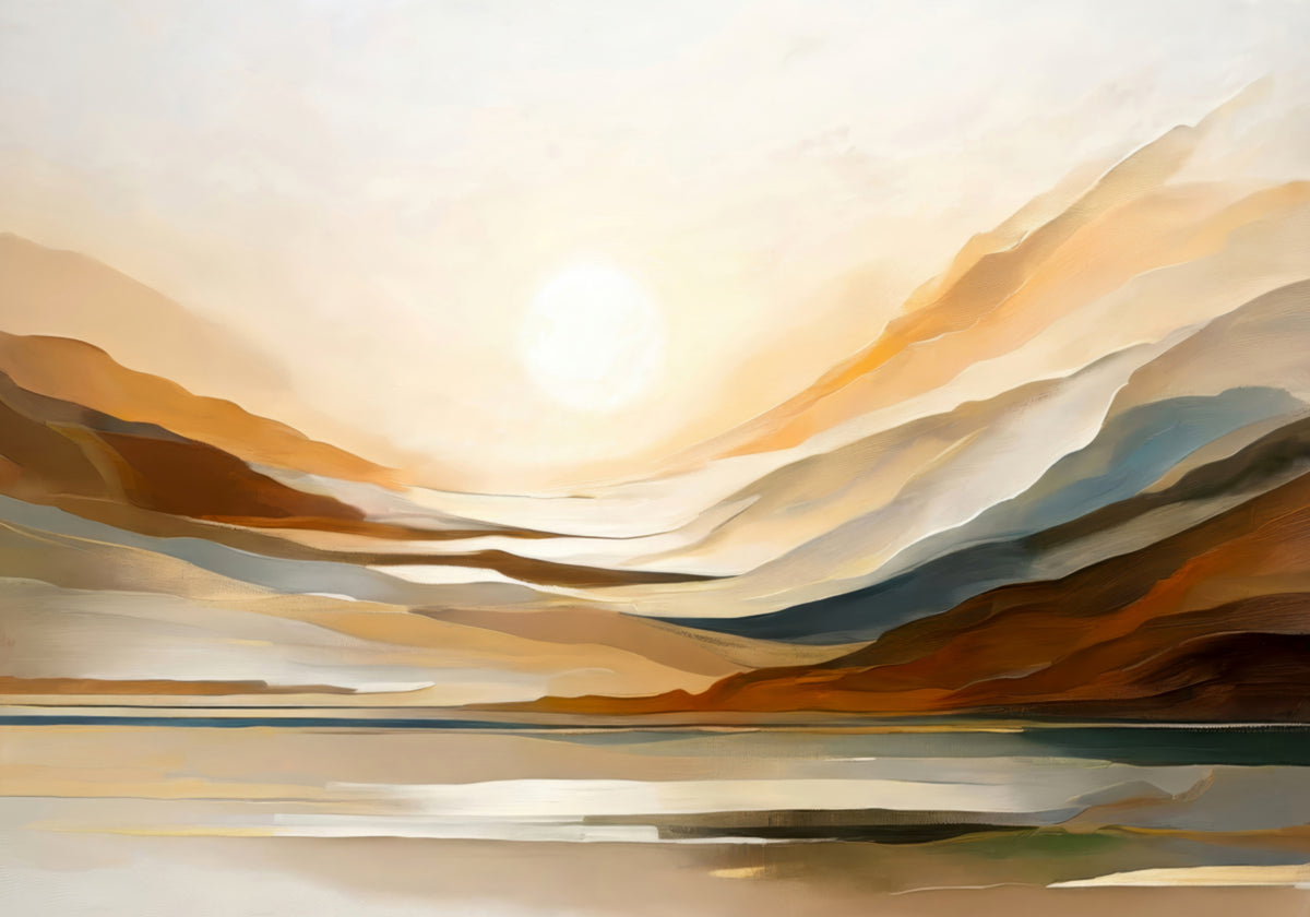 Gouden Horizonlandschap