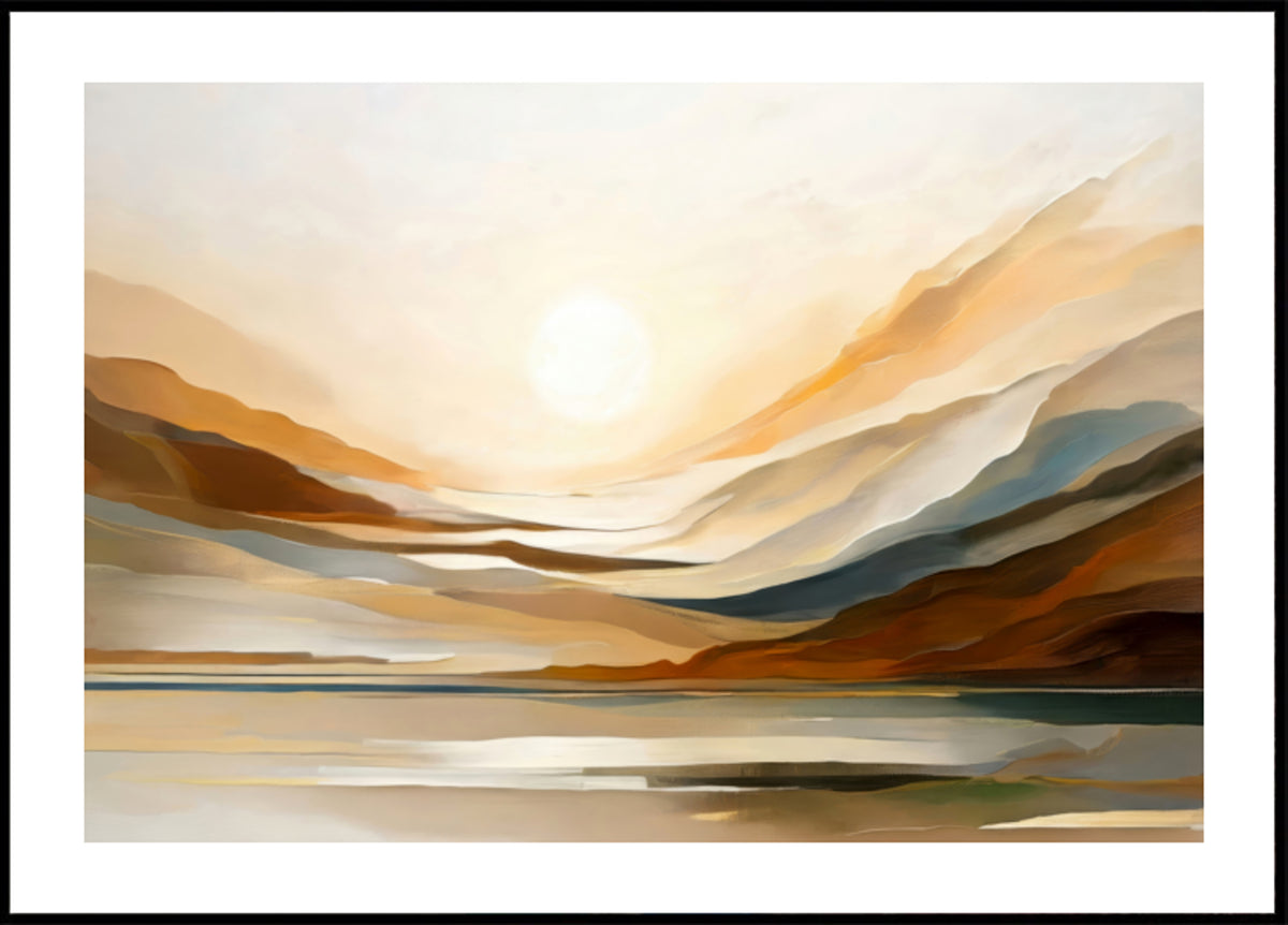 Gouden Horizonlandschap