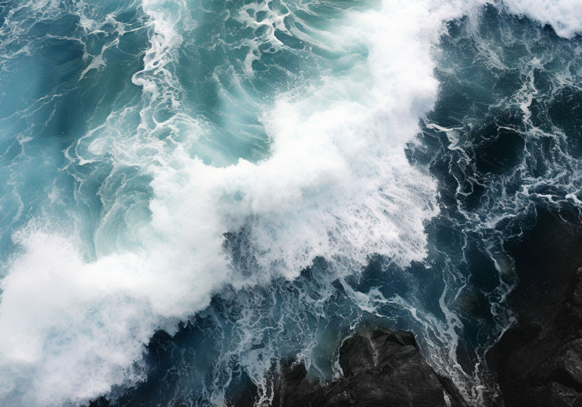 Verpletterende oceaangolven