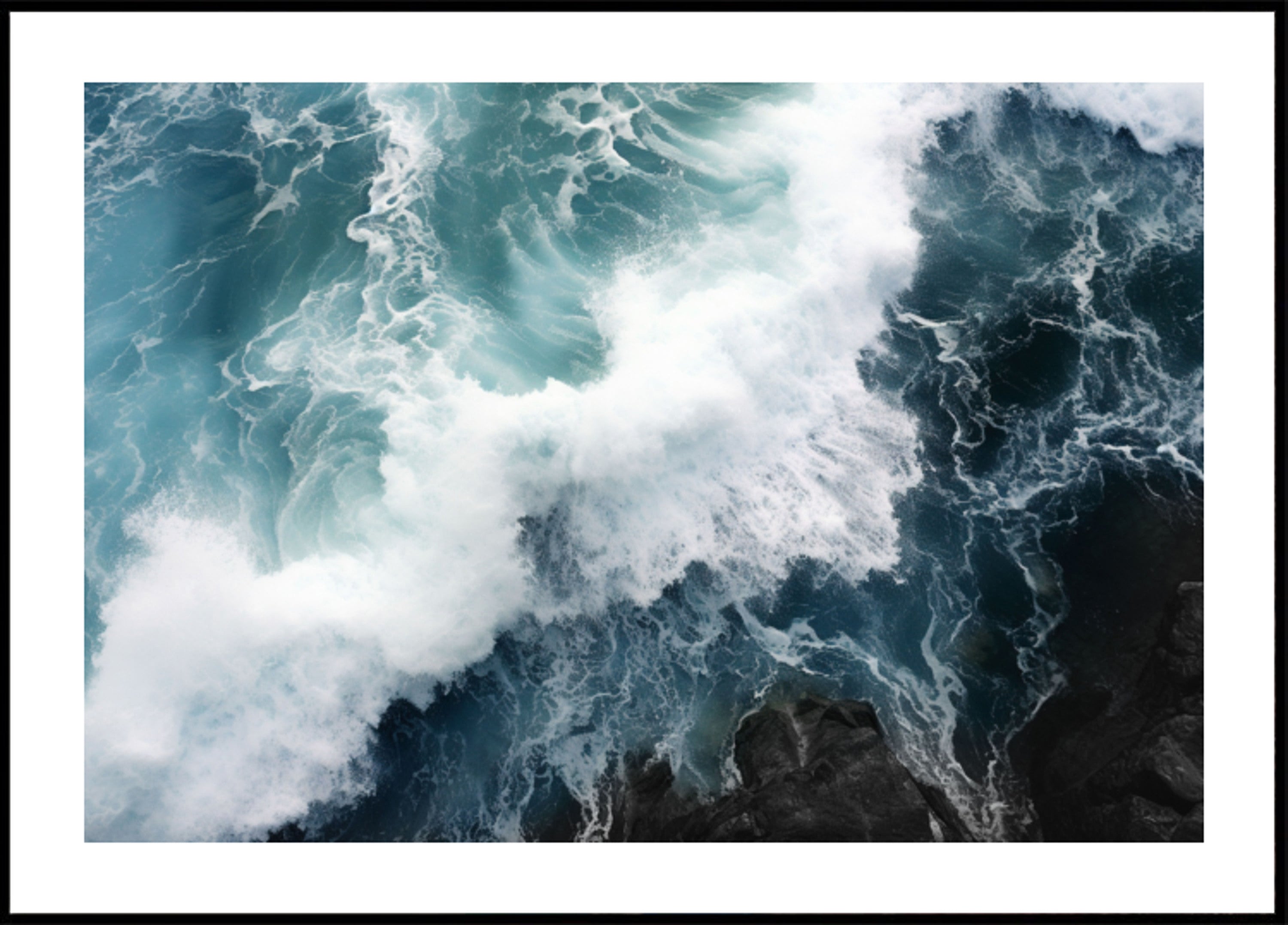 Verpletterende oceaangolven