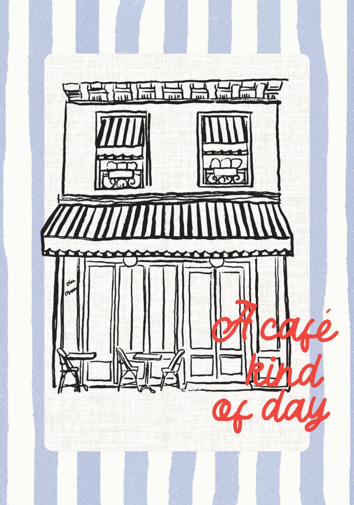 Een café-vriendelijke dag