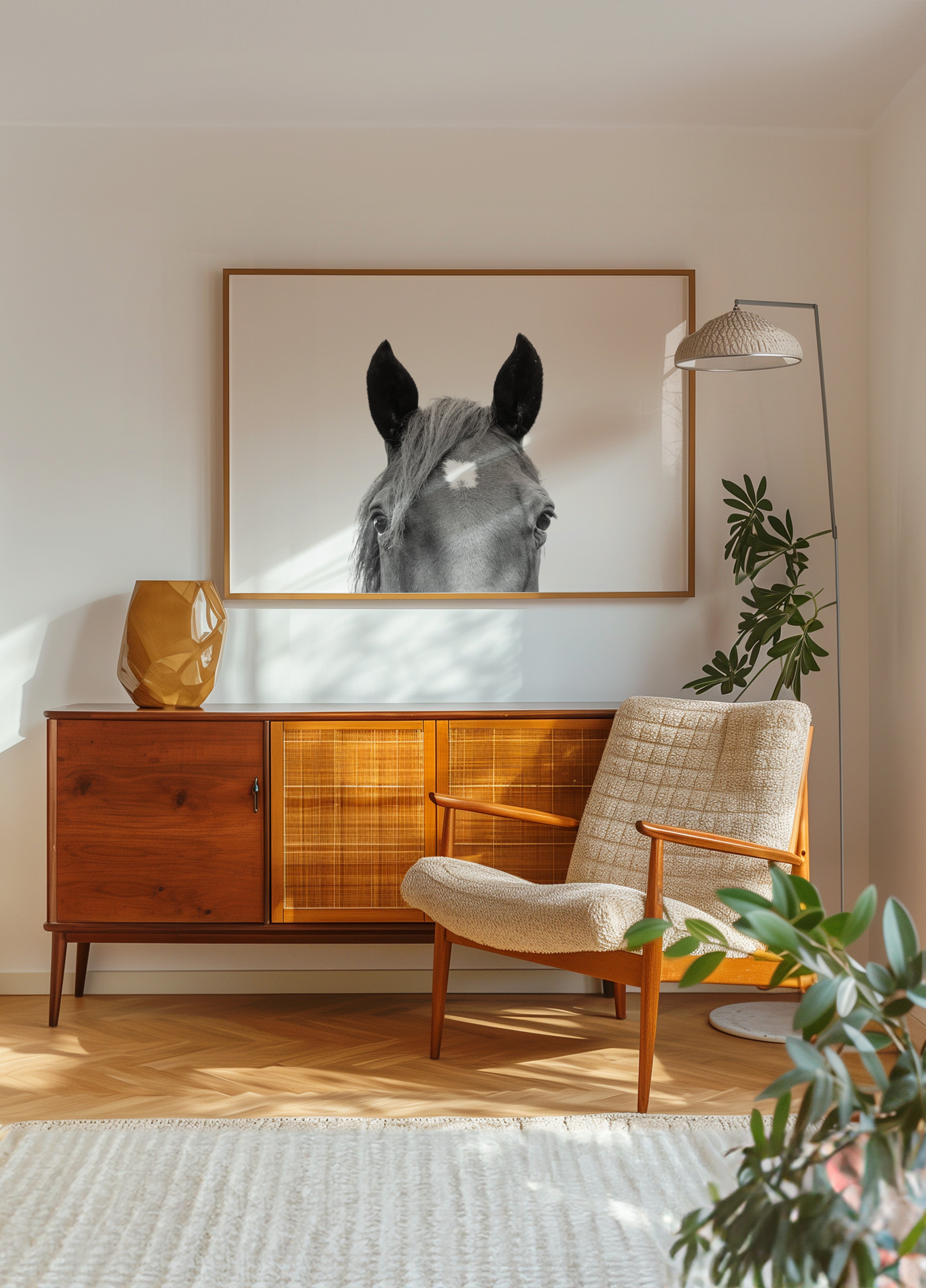 Glurend paard