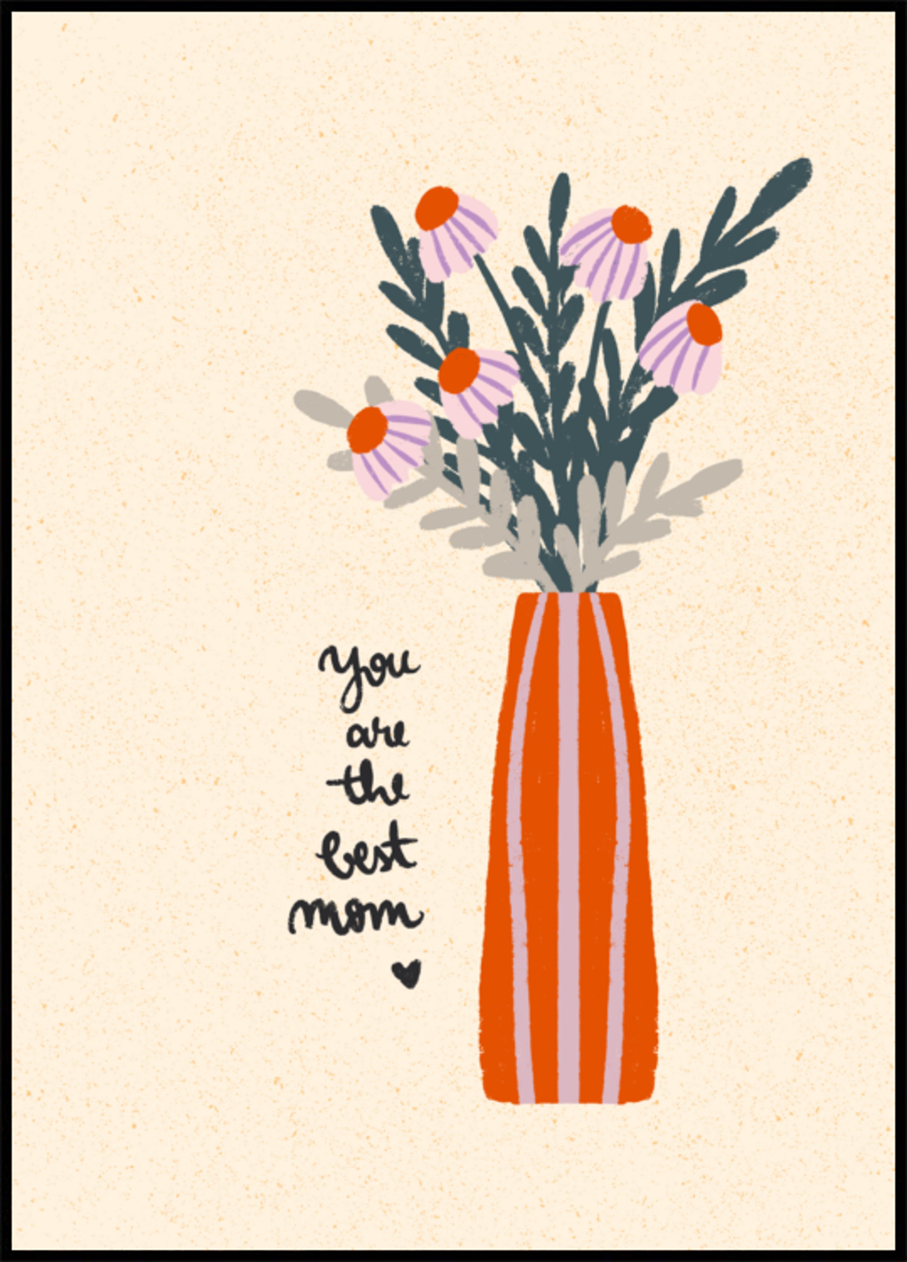 Beste moeder bloemenvaas