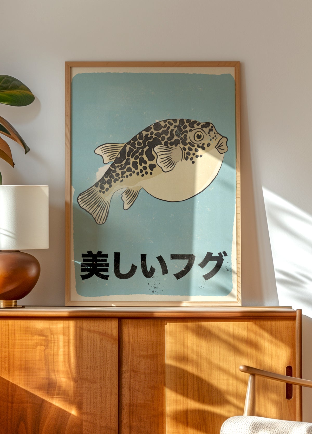 Prachtige Fugu Kogelvis