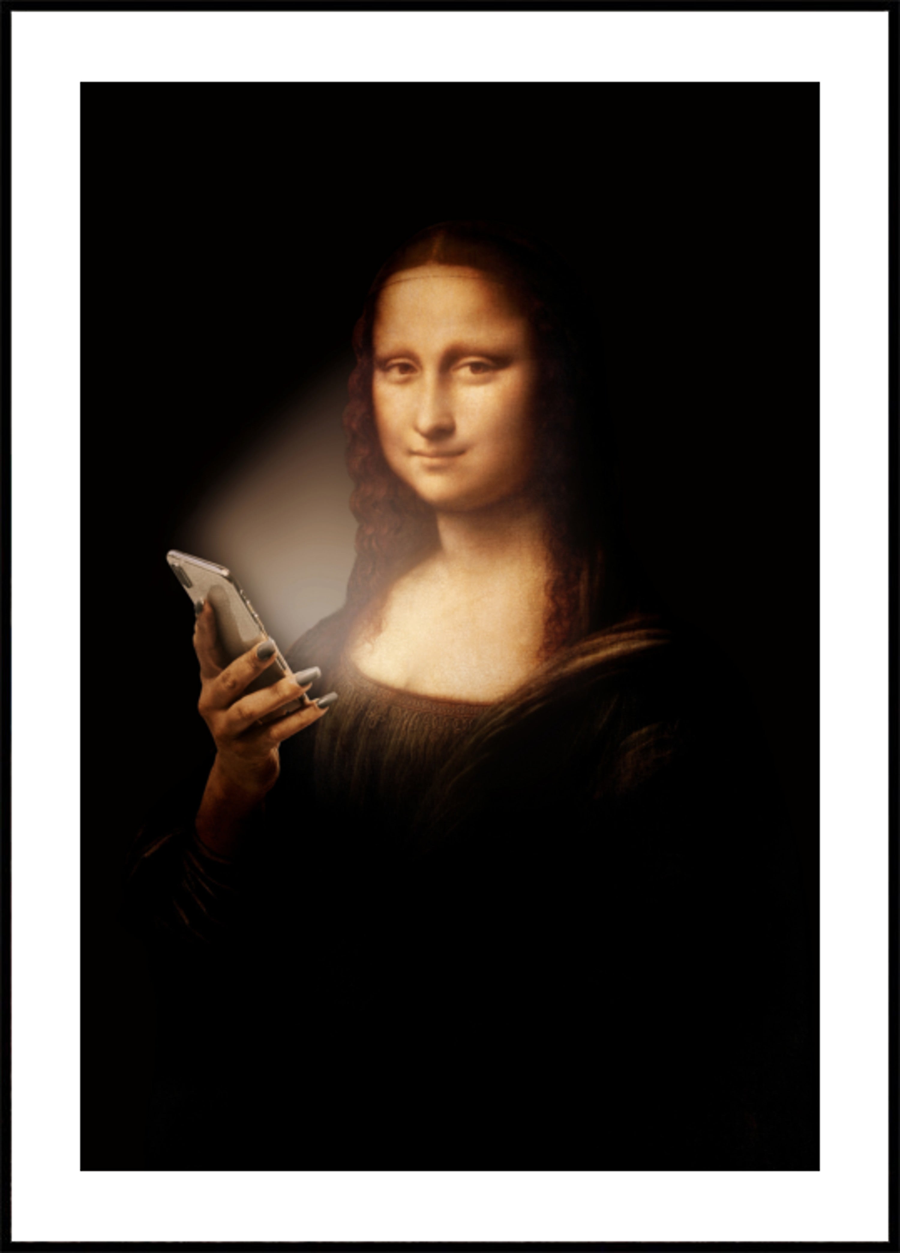 Mona Lisa Smartphone Gloed