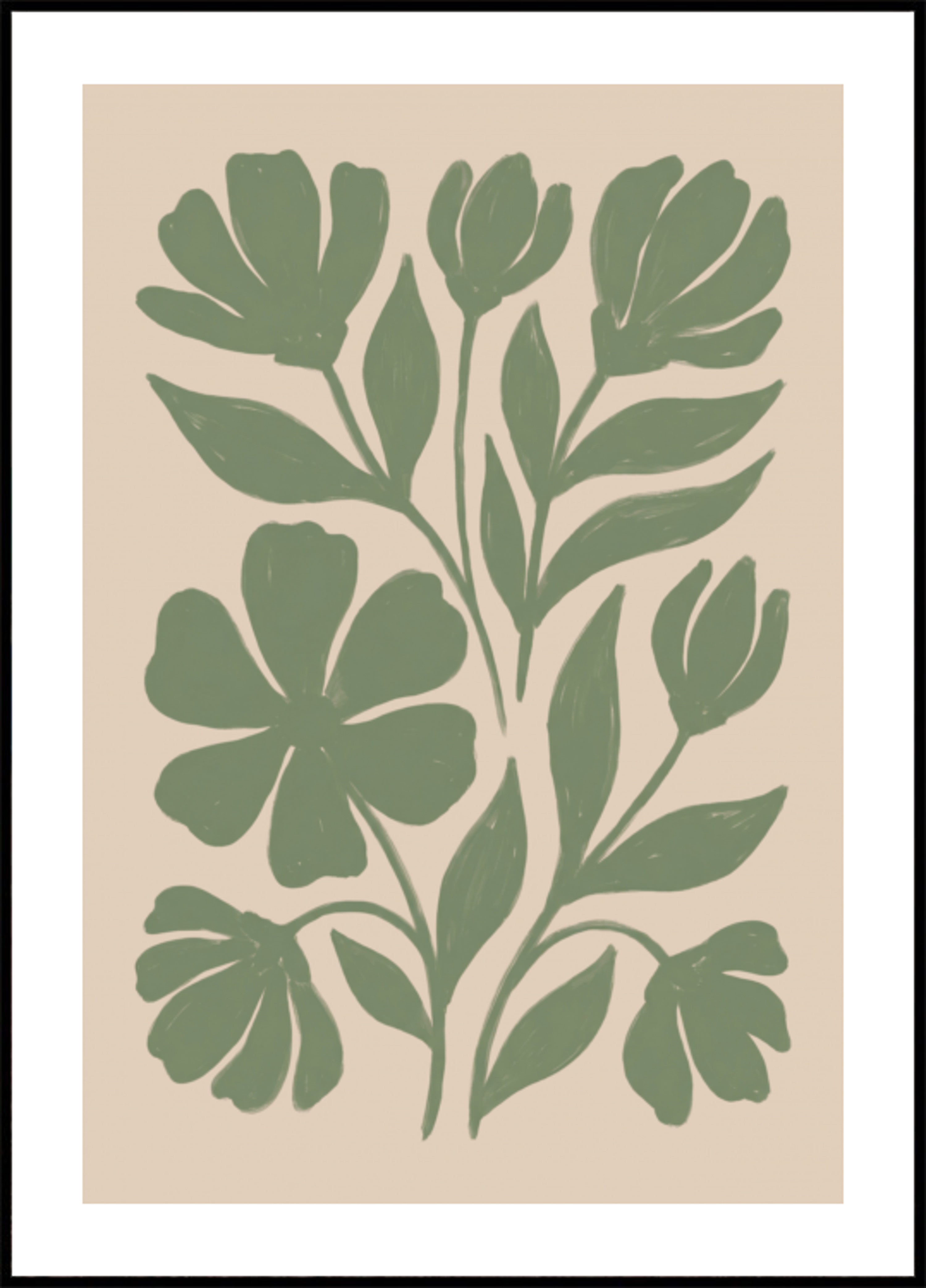 Moderne saliebloemen