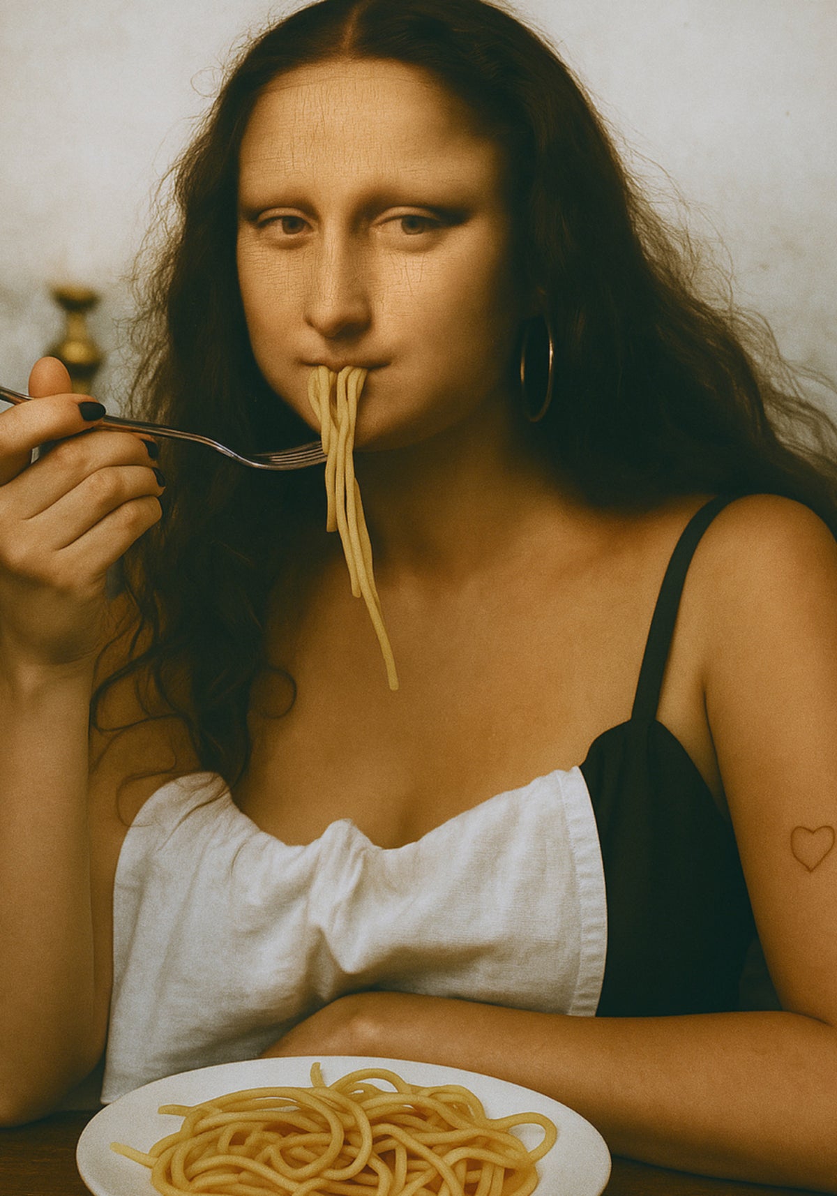 Parodie op de Mona Lisa