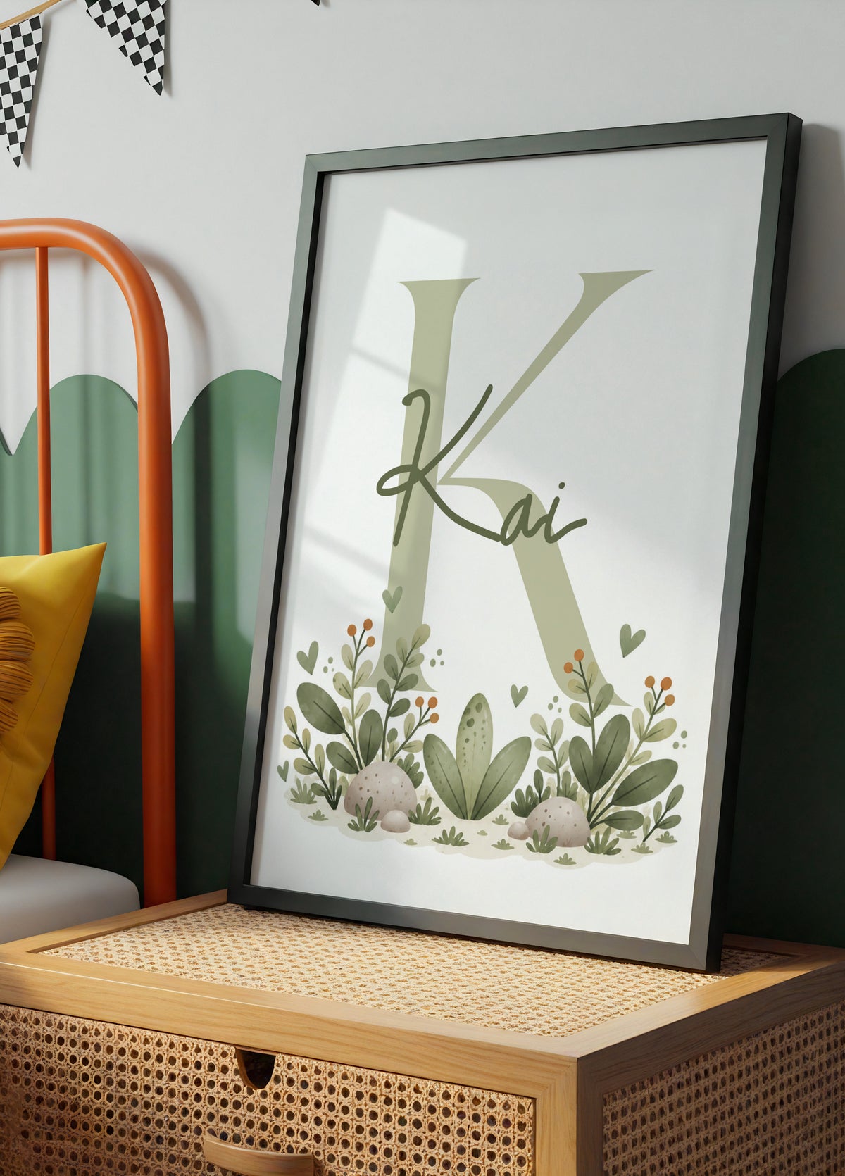 Gepersonaliseerde initiële botanische