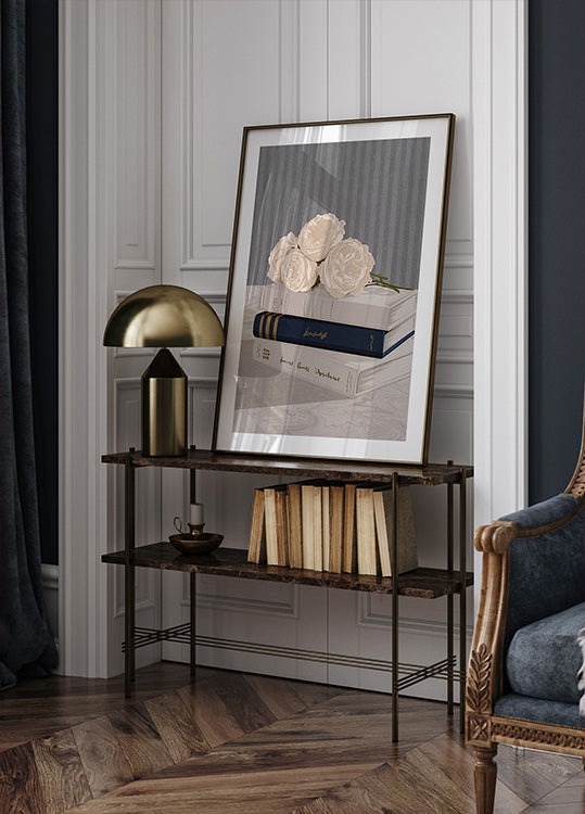 Zachte rozen en boeken