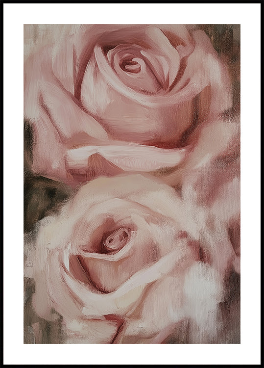 Roses Oil Painting (NEW) - Posterbox