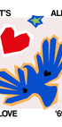It's All Love '69 Bird Blue Plakat - Posterbox