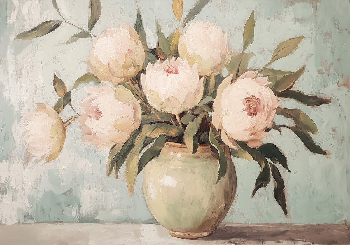 Peonies Flower Still Life (NEW) - Posterbox