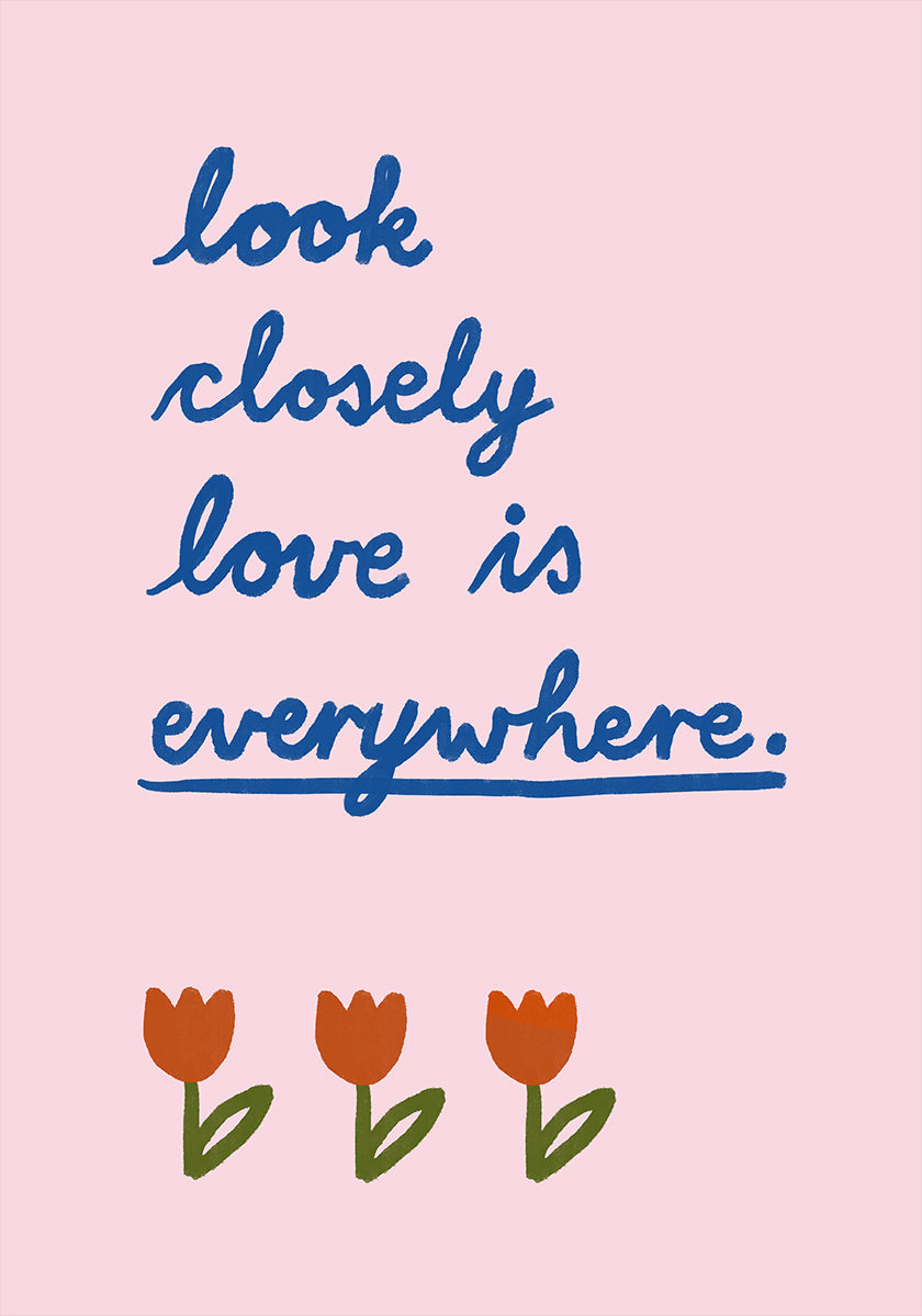 Love is everywhere 2 Plakat - Posterbox