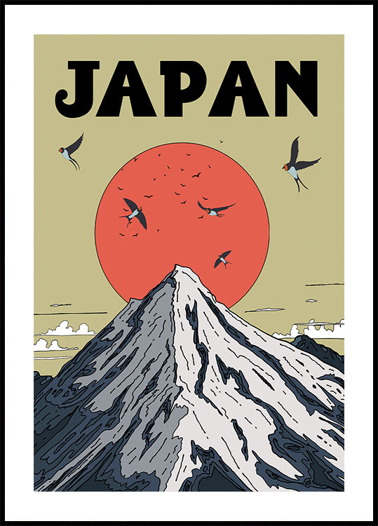 Japan Travel Poster (NEW) - Posterbox