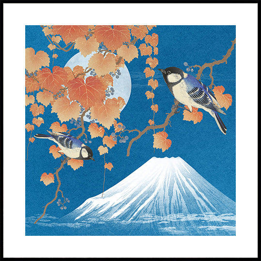 Birds & Mount Fuji (NEW) - Posterbox