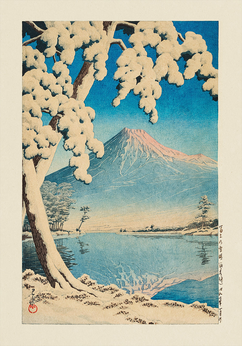 Fuji No Yukibare, Tagonoura (1932) (NEW) - Posterbox