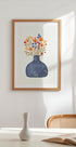 Petals in Blue Vase (NEW) - Posterbox