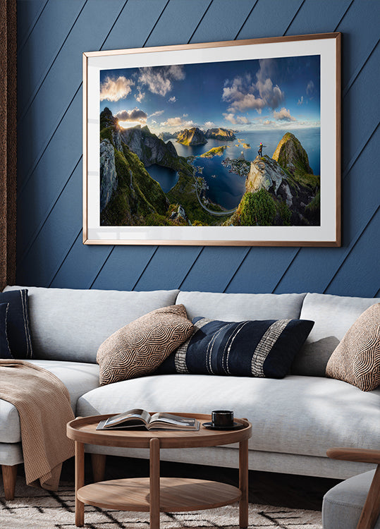 Reinebringen bekeken Poster