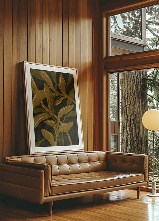 Aarden gebladerte poster