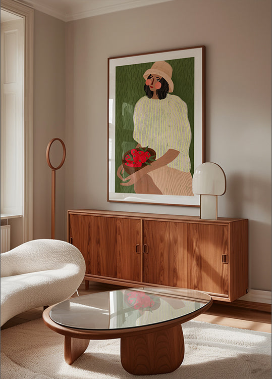 Vrouw met Aardbeien (NIEUW)