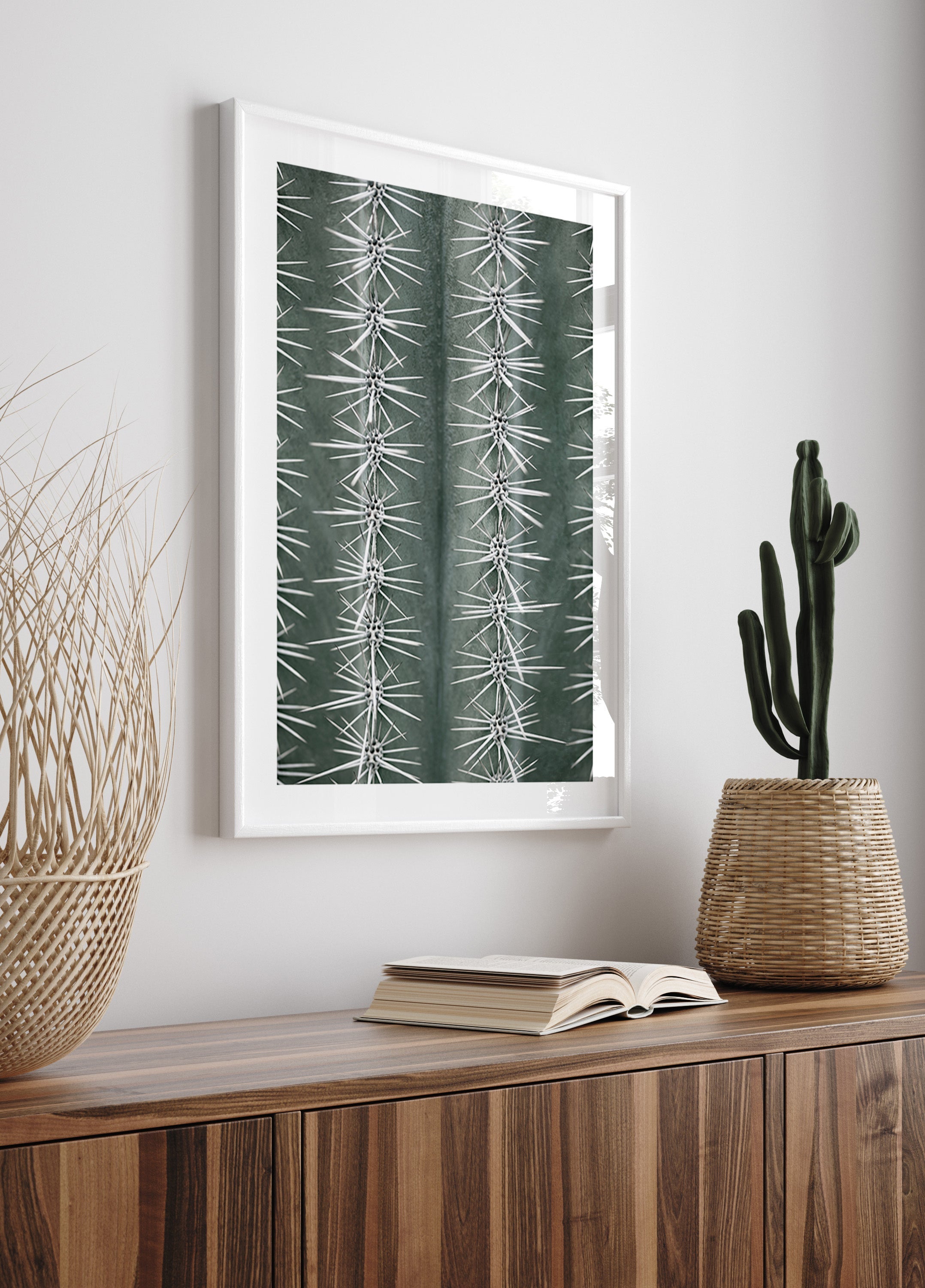 Cactus groene poster
