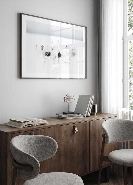 Kalligrafische balletposter