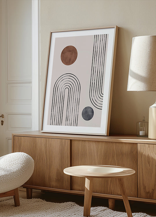 Bogen en knoppen poster