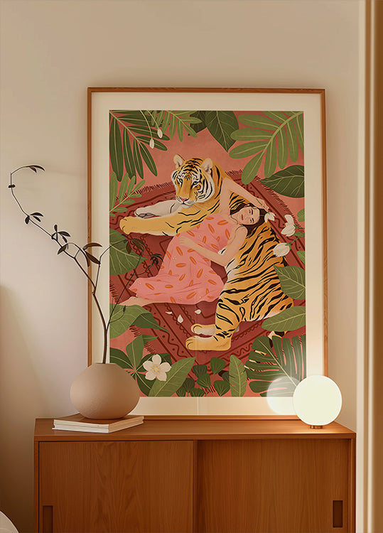 Luie middagposter