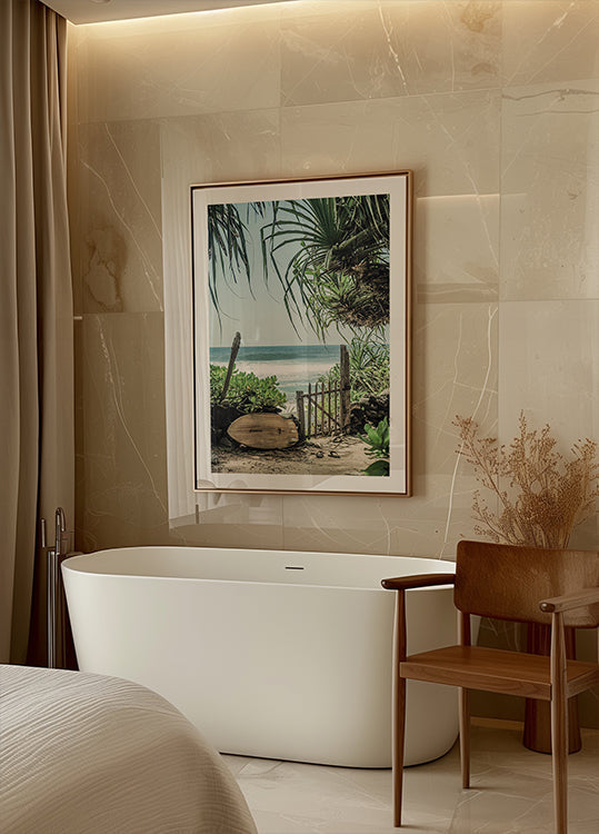 Kust sereniteit poster