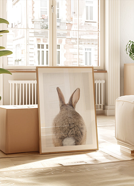 Kiekeboe Bunny staart poster