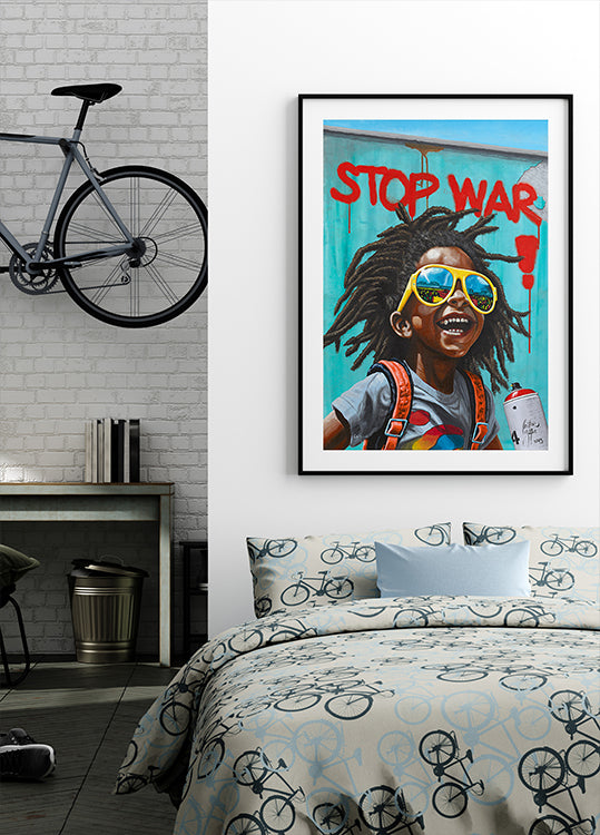 Stop de oorlog-poster